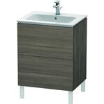 Duravit Waschtischunterbau L-CUBE 620x481x704mm pine terra