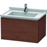 Duravit Waschtischunterbau L-CUBE 469x670x408mm amerikanisch nussbaum