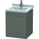 Duravit Waschtischunterbau L-CUBE 447x460x558mm Ans re fla grey seidenmatt