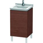 Duravit Waschtischunterbau L-CUBE 447x460x712mm Ans re Amerik. nussbaum
