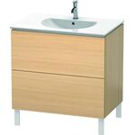 Duravit Waschtischunterbau L-CUBE 534x820x704mm mediterrane eiche