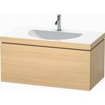 Duravit Möbelwaschtisch DARLING NEW 1000x540mm o ÜL 1 HL mediterrane eiche