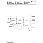 Keuco 4-Loch-Wannenmischer EDITION 11 Wannenrand Ausldg 180mm bro gebü