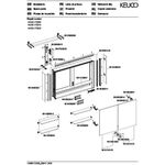 Keuco Spiegelschrank ROYAL LUMOS DALI 1050x735x165mm