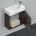 Duravit Waschtischunterbau D-NEO 440x484x222mm 1 Tür TA re Kast. dkl