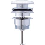 Duravit Ventil PUSH-OPEN mit keramischer Ventilabdeckhaube weiß