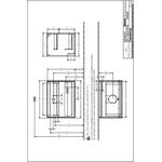 V&B Waschtischunterschrank FINION 800x603x501mm AP Gl wh ma glos. wh lacq.