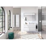 V&B Hochschrank COLLARO 404x1538x349mm Türanschl li Glossy White