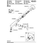 Keuco EH-WT-MI IXMO Flat UP sw ma Ausldg 165mm