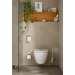 Emco Papierhalter FLOW mit Deckel schwarz