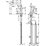 Spültischmischer 270 Talis M54 Ausziehauslauf 1 jet sBox bru bl chrom