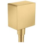 Anschlusswinkel FixFit eckig AXOR KS m Rückflussv. brushed gold optic