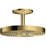 Kopfbrause 280 1jet AXOR ONE mit Deckenanschluss polished gold optic
