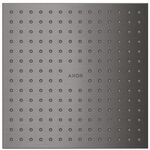 Kopfbrause 250/250 2jet AXOR Mont Decke-Aufputz brushed black chrome