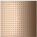 Kopfbrause 300/300 1jet AXOR Montage Decke-Aufputz polished red gold