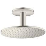 Kopfbrause 300 1jet AXOR Deckenmontage stainless steel optic