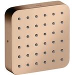 Brausemodul AXOR CITTERIO E DN 15, Unterputz 12x12 polished red gold