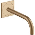 Elektronik-Waschtischmischer AXOR UNO2 UPWdmt Netz 230 V m Ala 225mm bru bronze