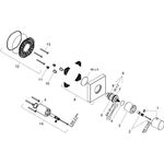 Thermostat HIGHFLOW AXOR STARCK ORGANIC Unterputz 12x12 stainless steel optic