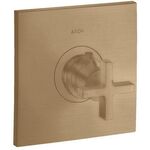Thermostat HOGHFLOW AXOR CITTERIO 59 l/m UP mit Kreuzgriff brushed bronze