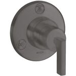 Ab-/Umstellventil AXOR CITTERIO T/Q UP m Hebelgriff brushed black chrome