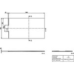V&B Duschwanne WALLWAY R-eck fl. EB 1600x900x30mm stone white