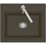 V&B Einbauspüle SUBWAY STYLE 50 S Flat 500x510mm flächenb. Be re fossil