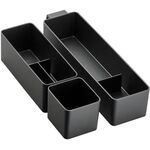 HG Schubkasteninneneinteilung IntraStori Basis Set 100 / 345 mattschwarz