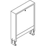 OV Aufputz-Verteilerschrank Stahl verzinkt Nr. 2, 750x760-870x160mm