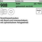 Verschlußschraube DIN 908 Bund/Innen-6kt M26x1,5 Stahl galv.verz. 25St. - VPE: 25