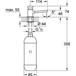 Grohe Seifenspender chr