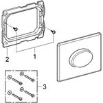 Grohe Abdeckplatte SKATE AIR 156x197mm awe