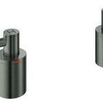 Grohe Hebelgriff ATRIO 2 Stück hard graphite gebürstet