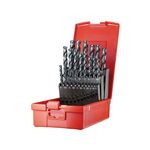 Spiralbohrersatz A188 DIN 338 Typ W D.1-13x0,5mm HSS 25tlg.Ku.-Kass.DORMER