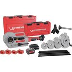 Akkurohrbiegegeräteset ROBEND® 4000 E 1/2-5/8-3/4-7/8-1 1/8 Zoll ROTHENBERGER