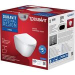Duravit Wand-Tiefspül-WC-Set D-NEO rimless weiß