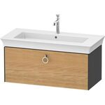 Duravit Waschtischunterbau WHITE TULIP 984x410mm 1 Ausz. we hgl ES NB mitte