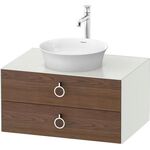 Duravit Waschtischunterbau WHITE TULIP 800x550mm 2 Schubk No we sdm ES Ei mitte