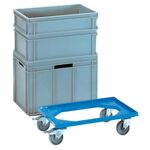 Kistenroller Trgf.250kg PA-Bereifung L605xB405mm ABS-Ku.blau FETRA