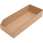 Regalkasten L500xB200xH100mm braun 1-wellige Pappe - VPE: 50