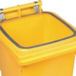 Haltering f.Müllgroßbehälter 120l Stahlbl.verz.VAR