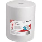 Wischtuch Wypall X60-8349 L380xB420ca.mm weiß 1-lagig 650 Tü./Rl.WYPALL