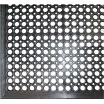 Fußmatte offene Ringe schwarz Gum.L1500xB900xS10mm