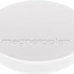 Magnet Basic D.30mm weiß MAGNETOPLAN - VPE: 10