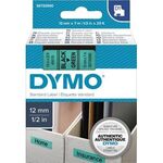 DYMO Schriftbandkassette D1 S0720590 12mmx7m sw auf gn