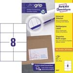 Avery Zweckform Universaletikett 3427 105x74mm weiß 800 St./Pack.