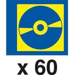 HAN CD-Box MÄX 60 9260-13 60CDs Schloß schwarz