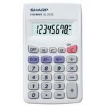 Sharp Tischrechner EL-233S 8Zeichen Batterie ws