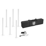 EUROLITE Set 6x AKKU LED Party Tube IR + Ladenetzteil + Soft-Bag