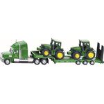 Tieflader mit John Deere Traktoren
